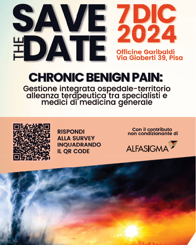 Chronic Benign Pain: gestione integrata ospedale-territorio. Alleanza terapeutica tra specialisti e medici di medicina generale