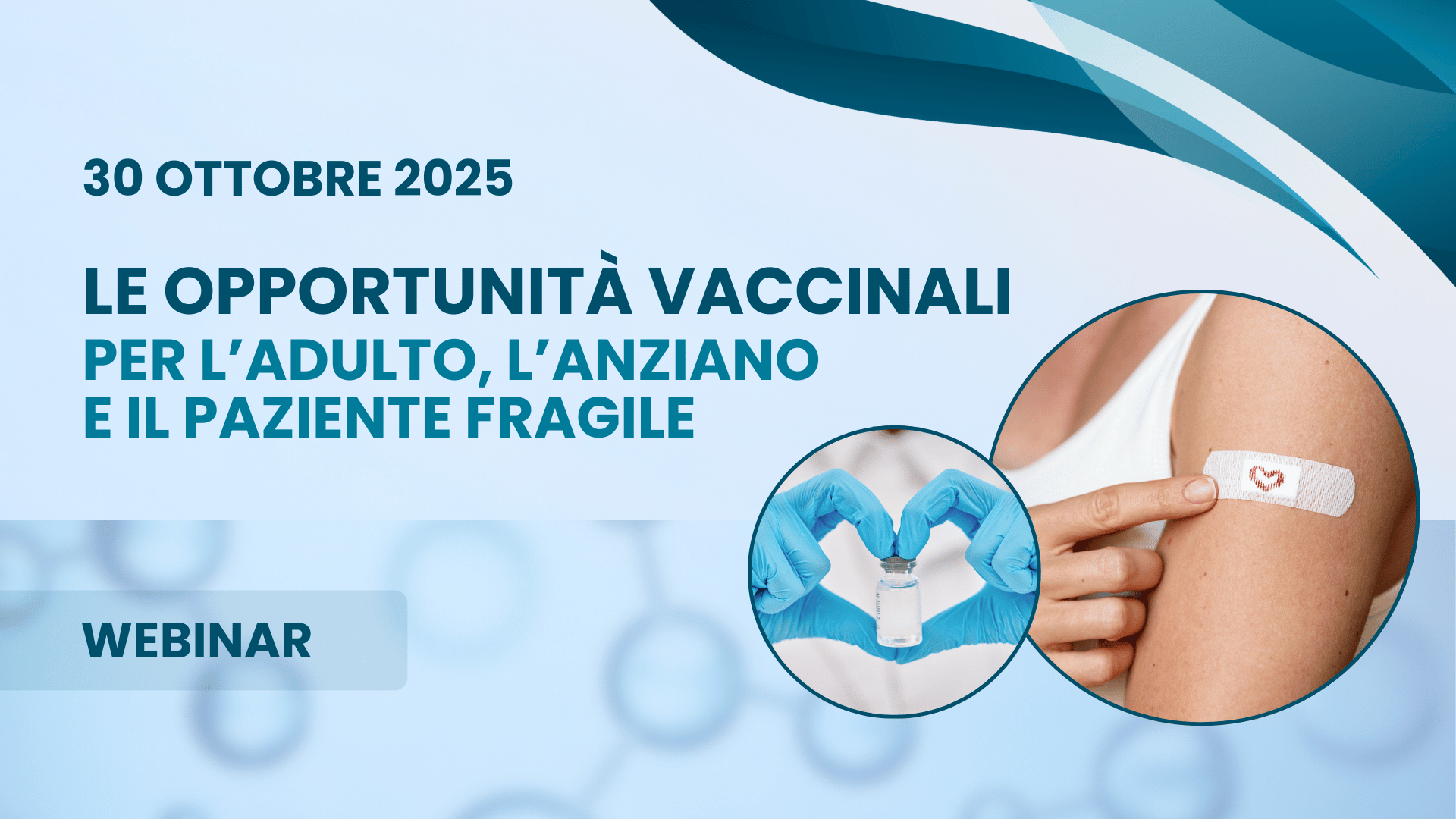 Le opportunità vaccinali per l'adulto, l'anziano e il paziente fragile