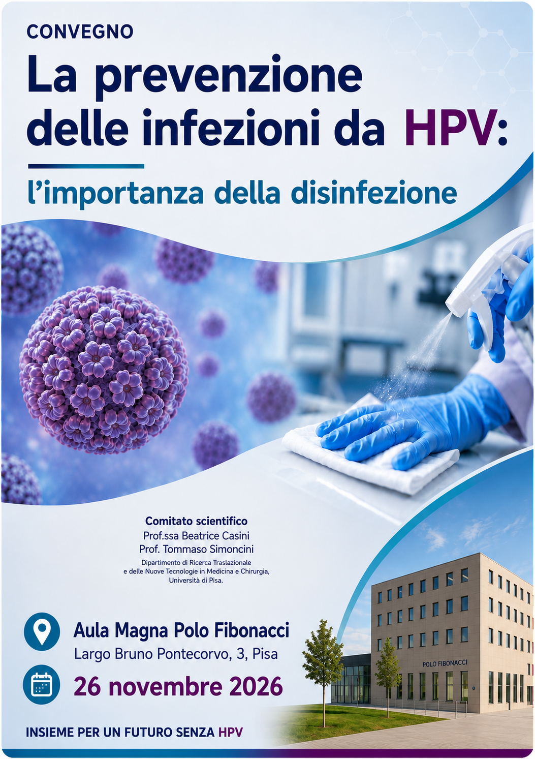 Convegno ECM: La Prevenzione delle Infezioni da HPV: L’importanza della Disinfezione