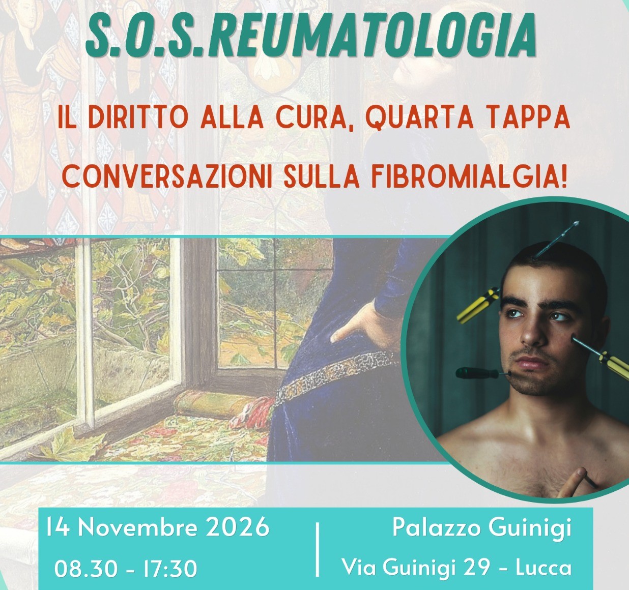 Il diritto alla cura, quarta tappa. Conversazioni sulla FIBROMIALGIA